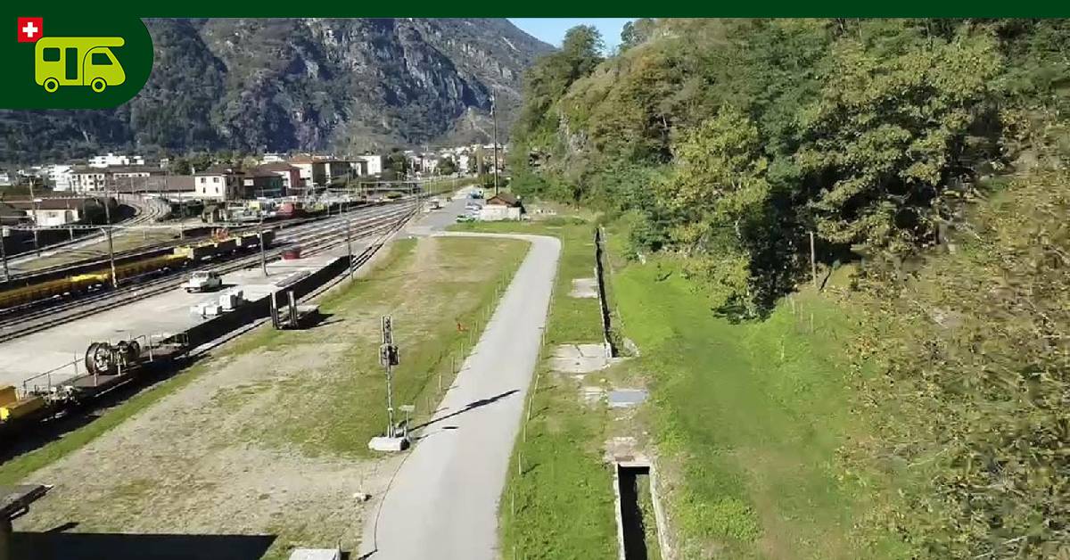 Stellplatz Swiss Railpark - Biasca photo 5